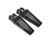 BEUAOCK Estriberas traseras for Motocicleta, reposapiés, Pedales, compatibles con VFR 750 R RC24 RC36 1986 1987 1988 1989 1990 1991 1992 1993(Black)