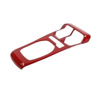 BEUAOCK Kit de Cubierta Decorativa for portavasos Delantero de Fibra de Carbono ABS, Compatible con Camaro 2010-2015, Accesorios for Interior de Coche.(White)
