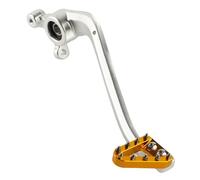 BEUAOCK Palanca del Pedal Trasero de la Motocicleta Compatible con SX XC XCW SXF XCF EXCF XCFW 125 250 300 450 500 2016-22 Compatible con Husqvarna TC TE TX(Silver Gold)
