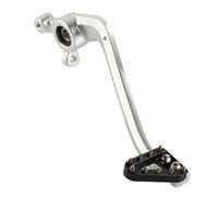 BEUAOCK Palanca del Pedal Trasero de la Motocicleta Compatible con SX XC XCW SXF XCF EXCF XCFW 125 250 300 450 500 2016-22 Compatible con Husqvarna TC TE TX(Silver Black)