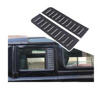 BEUAOCK Panel de ventilación de Ventana Lateral Trasera de Coche, aleación de Aluminio, Compatible con Land Rover Defender 110 2004-2018, Accesorios de modificación de decoración.(Style 2)