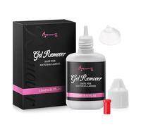 Beuaty7 Gel Removedor de Pegamento para Extensiones de Pestañas Postizas Eyelash Limpiador 15ml, Claro