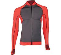 BEUCHAT Chaqueta Zip Atoll 2mm Hombre, Men's, Rojo/Gris, S