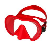 Beuchat Maxlux S Diving Mask Rojo