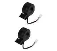 Beufee Aprendedor del pulgar, 2 piezas de acelerador de dedo de scooter eléctrico para la mayoría de los scooters eléctricos negros