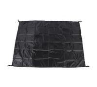 Beufee Black Shade Cloth, Chicken Run Cover Silver Coated Oxford Fabric | Outdoor Chicken Coop Cover for Dust Proof Shade and Protection