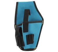 Beufee Electrician Tool Bag, Drill Pouch Open Top Tool Tote Electrician Storage Pocket for Men Contractor Handyman (con cinturón)