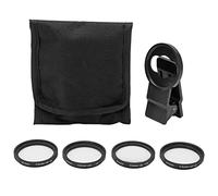 Beufee Lente de teléfono, 37 mm de Primer Plano +1 +2 +4 +10 Kit de Lente de cámara HD de Macro Filter HD para Diferentes teléfonos móviles para Diferentes teléfonos móviles