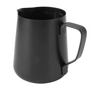 Beufee Milk Frothing Pitchers, Stainless Steel Steaming Pitchers Coffee Frother Cup with Scale for Cafe Kitchen (350ML)