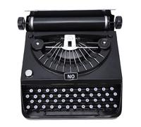 Beufee Modelo de máquina de Escribir Antigua, decoración de máquina de Escribir Retro, máquina de Escribir Tipo Vintage, Adorno Decorativo para el hogar