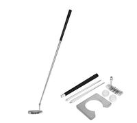 Beufee Putting Green Indoor Set, Game with Putter Hole Cutter Putting Cup Office Golf Kit