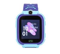 Beufee Reloj Inteligente para niños, 2G, 1,44 Pulgadas, Alerta de Llamada de Voz, Pantalla táctil HD, Reloj de posicionamiento para niños (Azul)