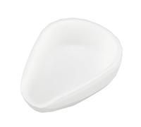 Beufee Silicone Coffee Bean Dosing Cup, Measuring Tray Cupping Coffee Bar Espresso Accessories Weighing Single Dosing Tray (Blanca)