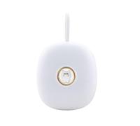 Beufee Vibrante Despertador, al agitador de lecho vibratorio silencioso con operación de baterías con alarmas duales y 3 Niveles y luz Intermitente LED Digital Travel Reloj