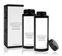 Beugo Polvo de Peinado para Hombres 20g*2, Polvos Texturizante Volumen Powderful, Acabado Natural y Mate, Polvos Capilares, Cera en Polvo para el Pelo para Aporta Volumen y Cuerpo