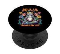 Beulah Colorado USA Whimsical Frog Zen Bonito Diseño PopSockets PopGrip Adhesivo
