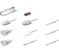 BEURER 570.64 SET RECAMBIO PARA APARATO DE MANICURA PEDICURA MP100, 9 ACCESORIOS DE ZAFIRO Y FIELTRO, CUBIERTA