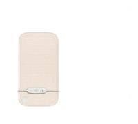 Beurer almohadilla eléctrica HK 126 XXL Teddy Bou ojín térmico | Almohadilla electrónica acogedora con moderno diseño, 3 niveles de temperatura, lavable, 60 x 30 cm, color crema
