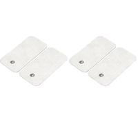 Beurer Almohadillas de gel autoadhesivas 50 x 100 mm, set de recambio de 4 pads, electrodos para TENS y EMS adecuados para electroestimuladores de Beurer (Paquete de 2)
