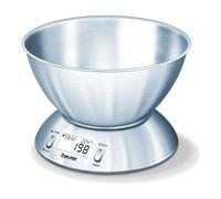 Beurer Balanza De Cocina Con Tazón De Acero Inoxidable