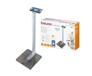 Beurer BF 1000 SuperPrecision Báscula diagnóstica, para el análisis de todo el cuerpo con app, medición del porcentaje de grasa visceral, visualización separada de cada parte del cuerpo