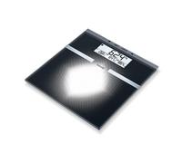 Beurer BG-21 Báscula Diagnóstica con IMC, Pantalla LCD, 10 Memorias - Vidrio