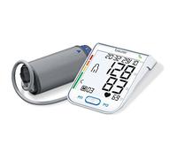 Beurer BM-75 - Tensiómetro de brazo, indicador OMS, conexión a PC, memoria 2 x 60 mediciones