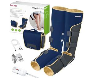 Beurer FM 150 Entrenador de venas, masaje de compresión revitalizante, masaje de aire a presión, para la tensión y la pesadez de piernas