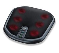 Beurer FM 70 Aparato de masaje Shiatsu para pies y espalda, masaje relajante con función de calor conmutable para aliviar la tensión, material agradable, con función de desconexión automática