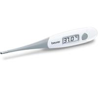 Beurer FT 15/1 Termómetro de Fiebre, Blanco/ Gris, Pantalla Lcd