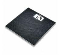 Beurer gs 203 - pizarra - bascula de vidrio, 150 kg / 100 gr, lcd, apa