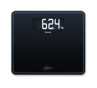 Beurer GS-410 Báscula Digital de Vidrio, Pantalla LCD Grande, Hasta 200 kg