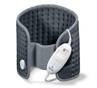 Beurer HK49 - Almohadilla térmica para abdominales y espalda | Ajuste envolvente para una calidez relajante específica | 3 ajustes de temperatura | Cierre ajustable de gancho y bucle | Lavable a máquina