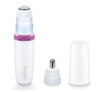Beurer HL 16 Depiladora facial, afeitadora eléctrica para mujeres, para eliminar el vello facial, de la nariz y de las orejas y para perfilar y recortar las cejas