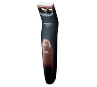 Beurer HR6000 Cortabarbas con-sin cable para cuerpo, barba y cara Body Groomer (litio), pantalla led, lavable IPx6, 60 mins autonomía, accesorios giratorio, color negro