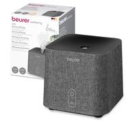 Beurer LA 35 Difusor de aromas, para aromatización de estancias de hasta 20 m², atomización microfina con ultrasonidos, con luz LED, silencioso y de bajo consumo, desconexión automática