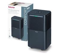 Beurer LE 250 - Deshumidificador eléctrico, 20 l/24 h, con modo automático, ideal para deshumidificación permanente, especialmente silencioso en modo nocturno, contra moho y olores
