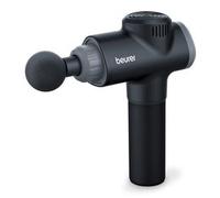 Beurer MG 180 Massage Gun, pistola de masaje con 6 accesorios, 4 niveles de intensidad para un masaje muscular selectivo, aplicable a todas las partes del músculo para su activación y regeneración