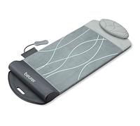 Beurer MG280 - Alfombrilla de yoga y estiramiento, 7 cámaras de aire inflables Coloca tu cuerpo en posiciones precisas de yoga y estiramiento positivo, función de masaje de vibración, función de calor