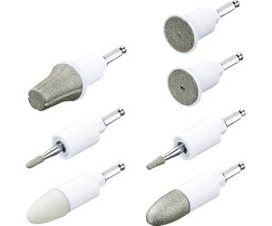 Beurer MP 41 Juego de accesorios para el aparatoMP 41 de manicura y pedicura, 7 accesorios de zafiro y fieltro, para el cuidado de manos y pies