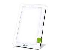 Beurer TL30UK SAD Lamp - Ayuda a combatir el trastorno afectivo estacional, 10.000 lux - Lámpara compacta de luz diurna - Soporte ajustable y bolsa de viaje - Terapia de luz LED sin rayos UV - Dispositivo médico certificado