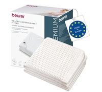 Beurer UB 101 Cosy Manta térmica para Cama, para Cama Individual 198 × 92 cm, 2 Zonas de calefacción, 9 Niveles de Temperatura, Apagado automático, Modo Eco, Lavable