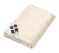 Beurer UB56-XXL - Calientacamas doble, 140 x 150 cm, color blanco