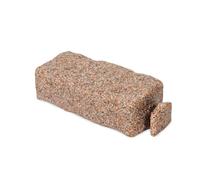 Beuta DIY No Dig Faux Stone Landscape Edging Start Brick - Functional Start Brick Begins Your Landscaping Project (1 Pc. Cobblestone) Designed to Conn