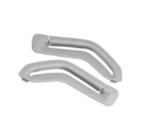 BEUTEE Compatible con S60 S80 V70 XC90 cinturón de Seguridad Izquierdo Derecho Retractor Anillo guía cinturón selector Puerta cinturón de Seguridad Cubierta embellecedora (Color : Gray)