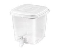 Beverage Dispenser With Spigot - Drink Dispenser | 3.5L Cold Water Gallon, Drink Bucket, Cold Kettle, Multipurpose Fridge Water Kettle Container Portable For Juice, Iced Tea, Lemonade