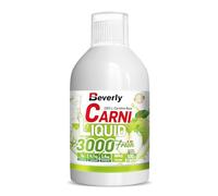 Beverly Carni Liquid 3000 | 500 ml | L-Carnitina Líquida de 3 gr por toma | Sabores Naranja o Manzana | Contribuye a la reducción de los niveles de grasa mejorando la energía. (MANZANA)