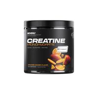 Beverly Creatina Monohidrato Creapure® 300g (100 dosis) | Micronizada, Alta Pureza Alemana, Sin Aditivos, Vegana | Aumenta Rendimiento y Fuerza en Entrenamientos Intensos (Naranja Mango)