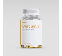 Beverly Curcumix - Cúrcuma con Quercetina, Jengibre, Boswelia, Pimienta Negra y Vit. D - 90 Cápsulas veganas - 45 Servicios - Sin OGM ni Gluten