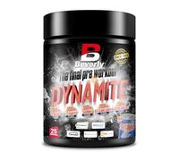 Beverly Dynamite - Potente Pre entreno, Pre workout con Beta Alanina, Creatina y Arginina entre otros - 375 gr - 25 Servicios - Máxima congestión muscular - Sabor Fruit Punch